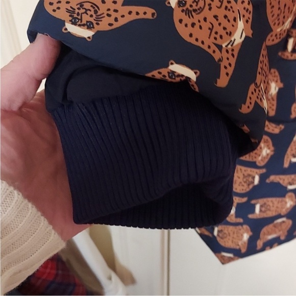 Compania Fantastica Sumo Cat Print Puffer Coat size Large - Picture 11 of 16